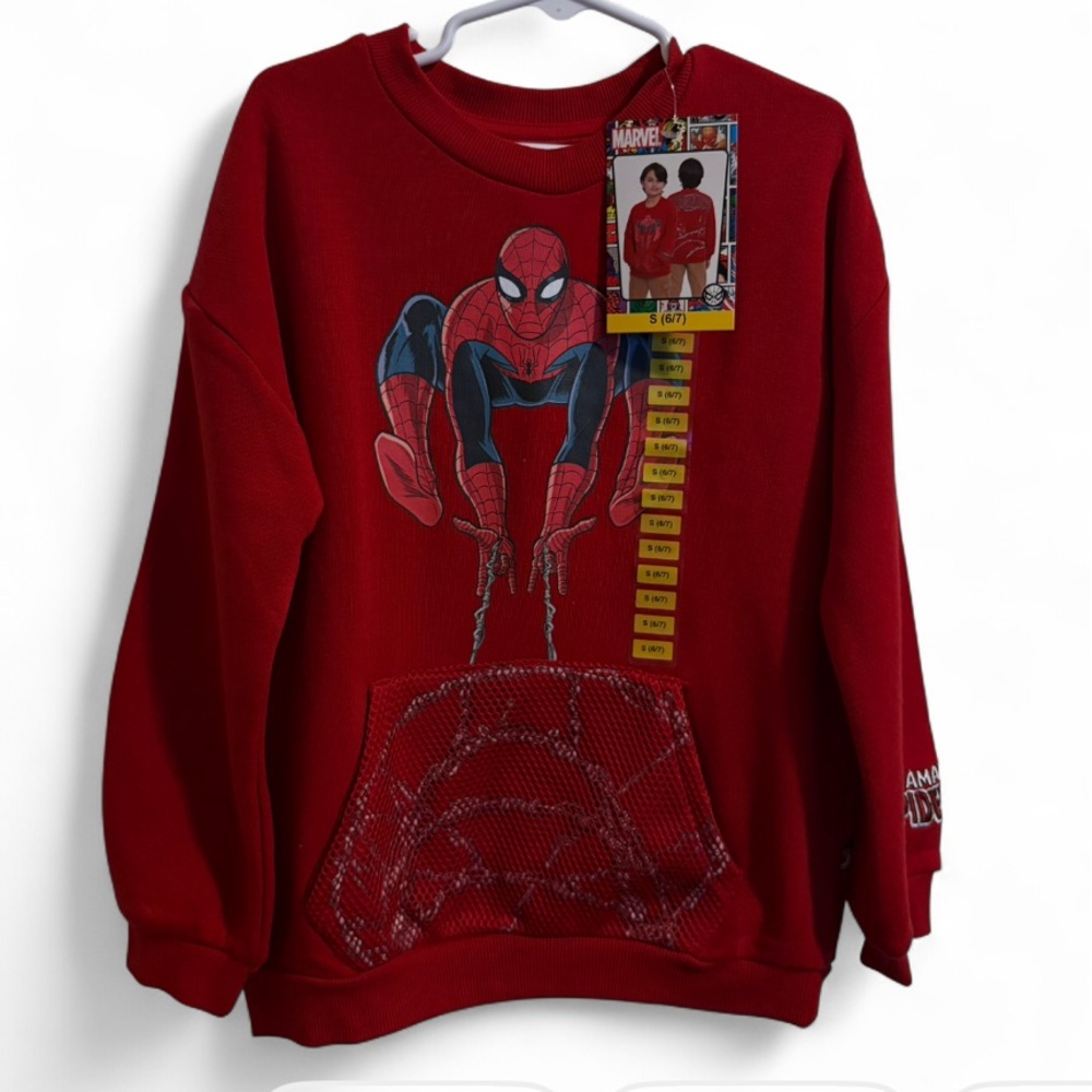Marvel Crew Neck Kids New!